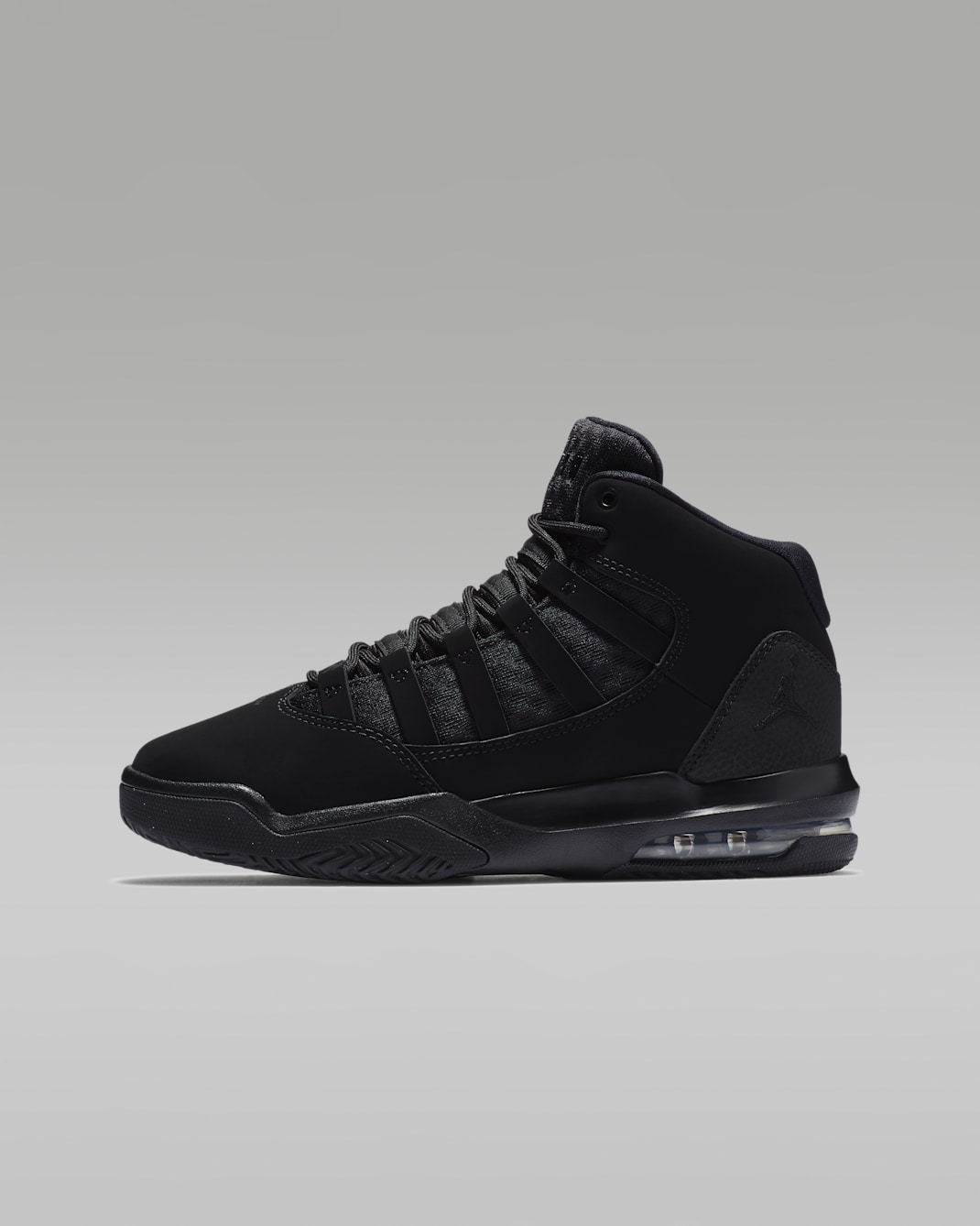 Jordan Max Aura Big Kids' Shoes - Black/Black