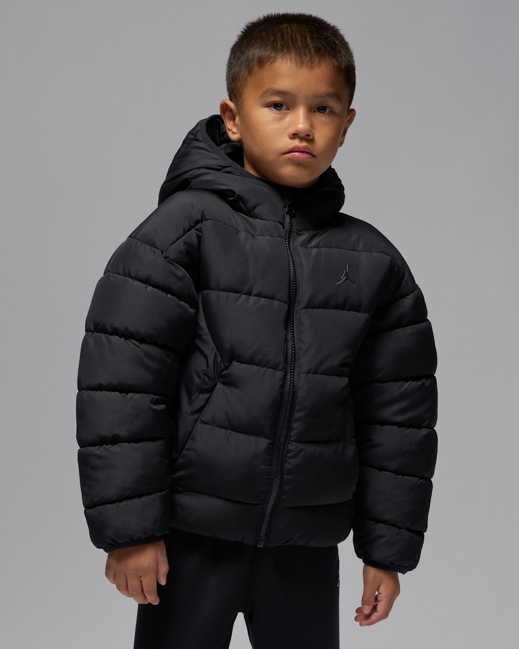 Jordan Younger Kids' Brooklyn Puffer - Black