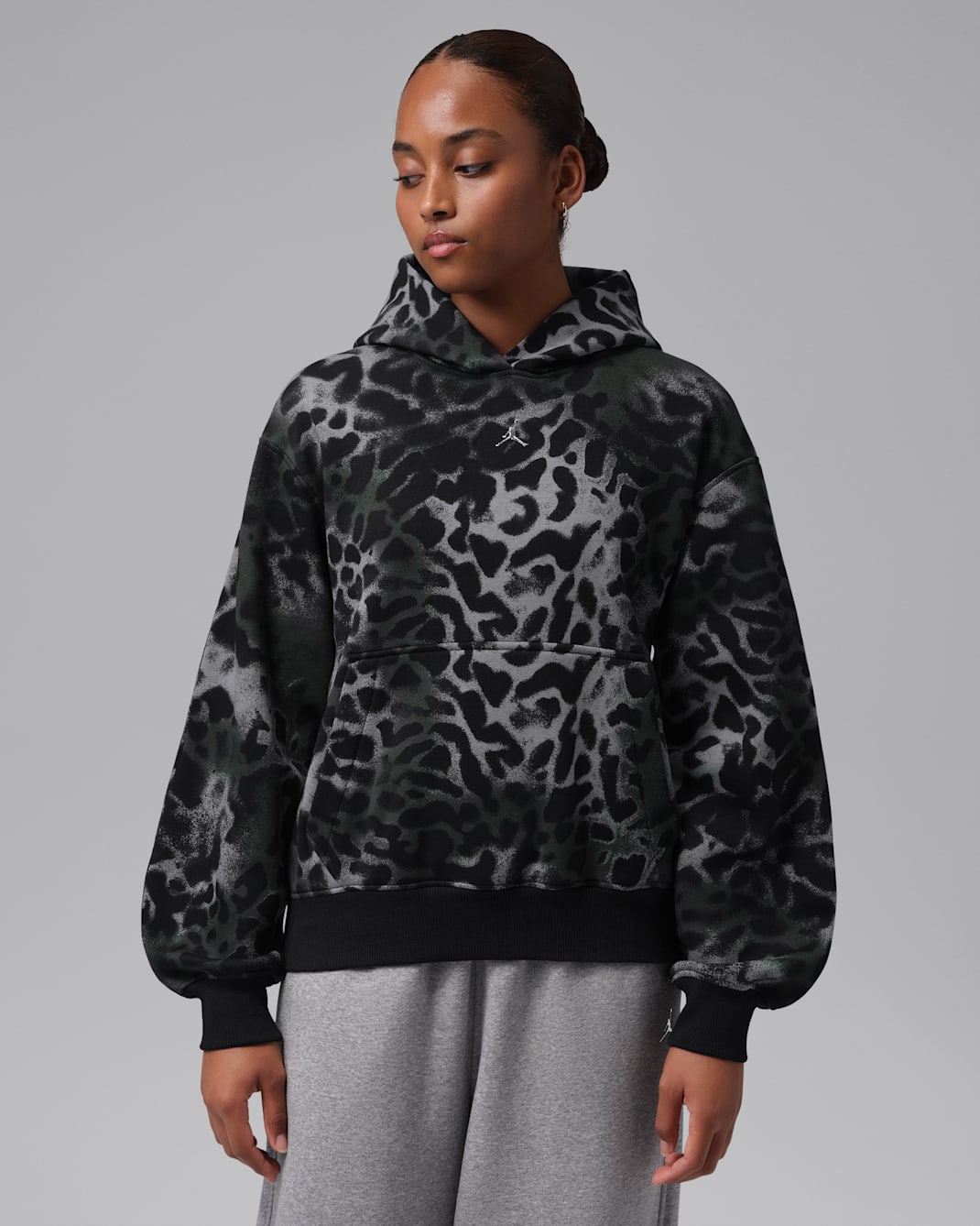 Jordan Brooklyn Women's Fleece Sweatshirt - Black/Black