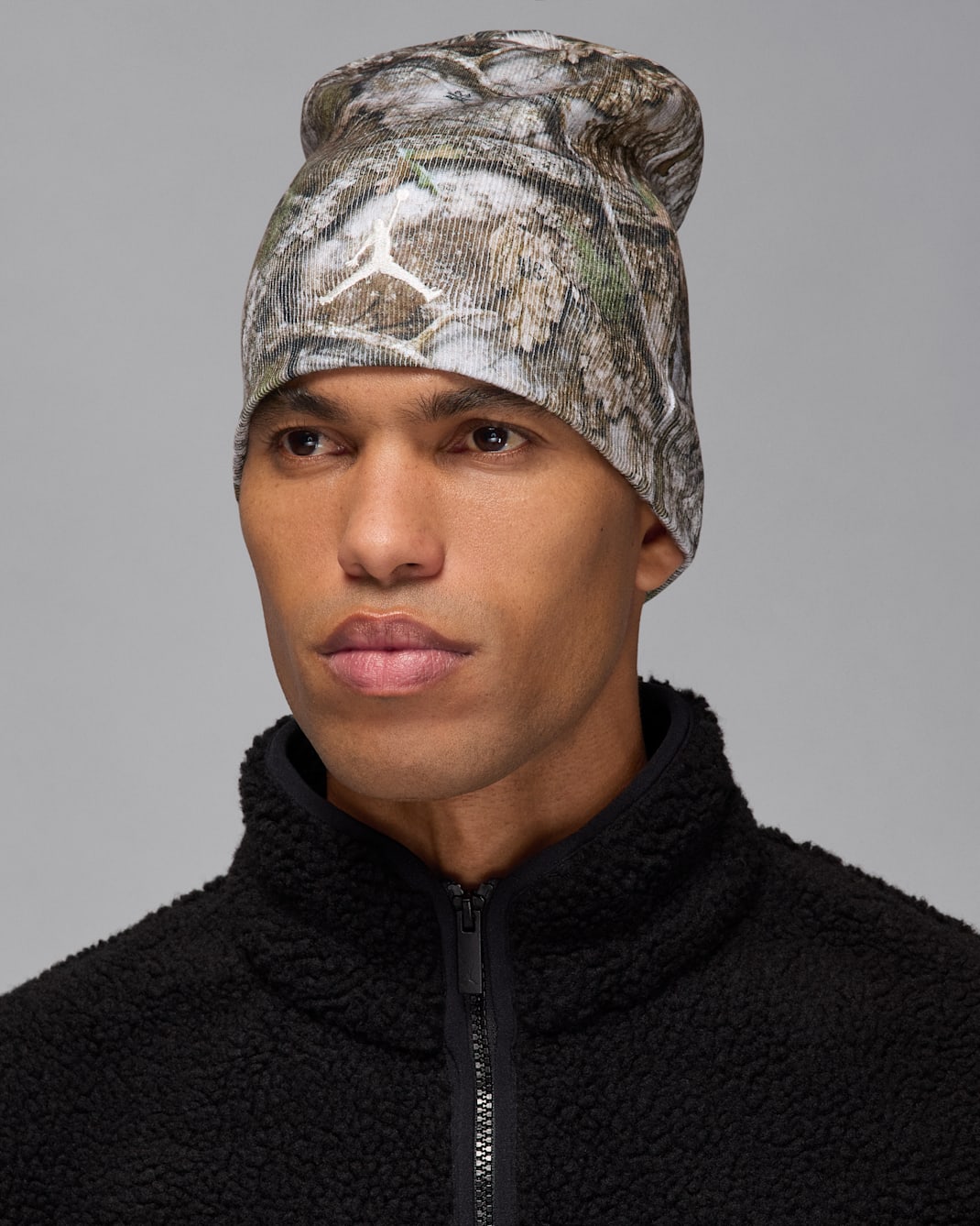 Gorro Realtree para hombre Jordan Brooklyn Peak - Blanco/Vela