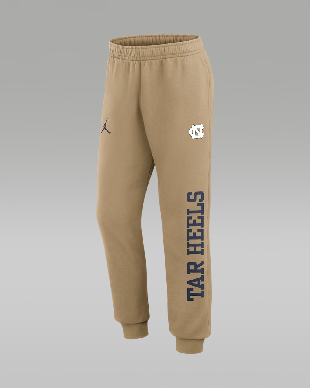 North Carolina Primetime Club Men's Jordan Brand College Joggers - Classic Beige