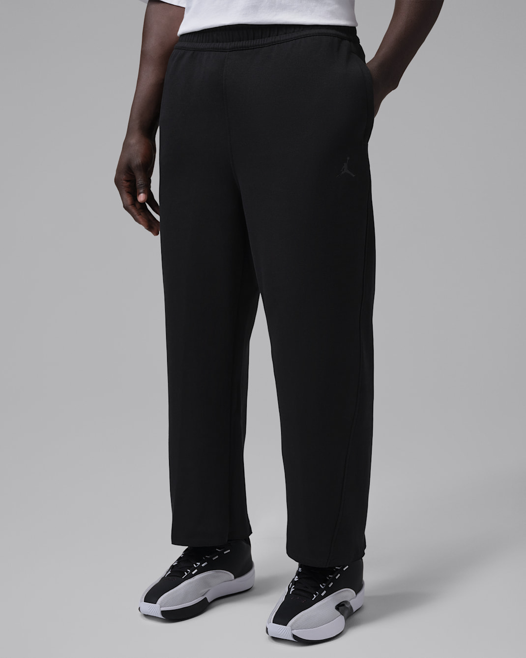 Jordan Sport Hoop Fleece Dri-FIT-bukser til mænd - sort