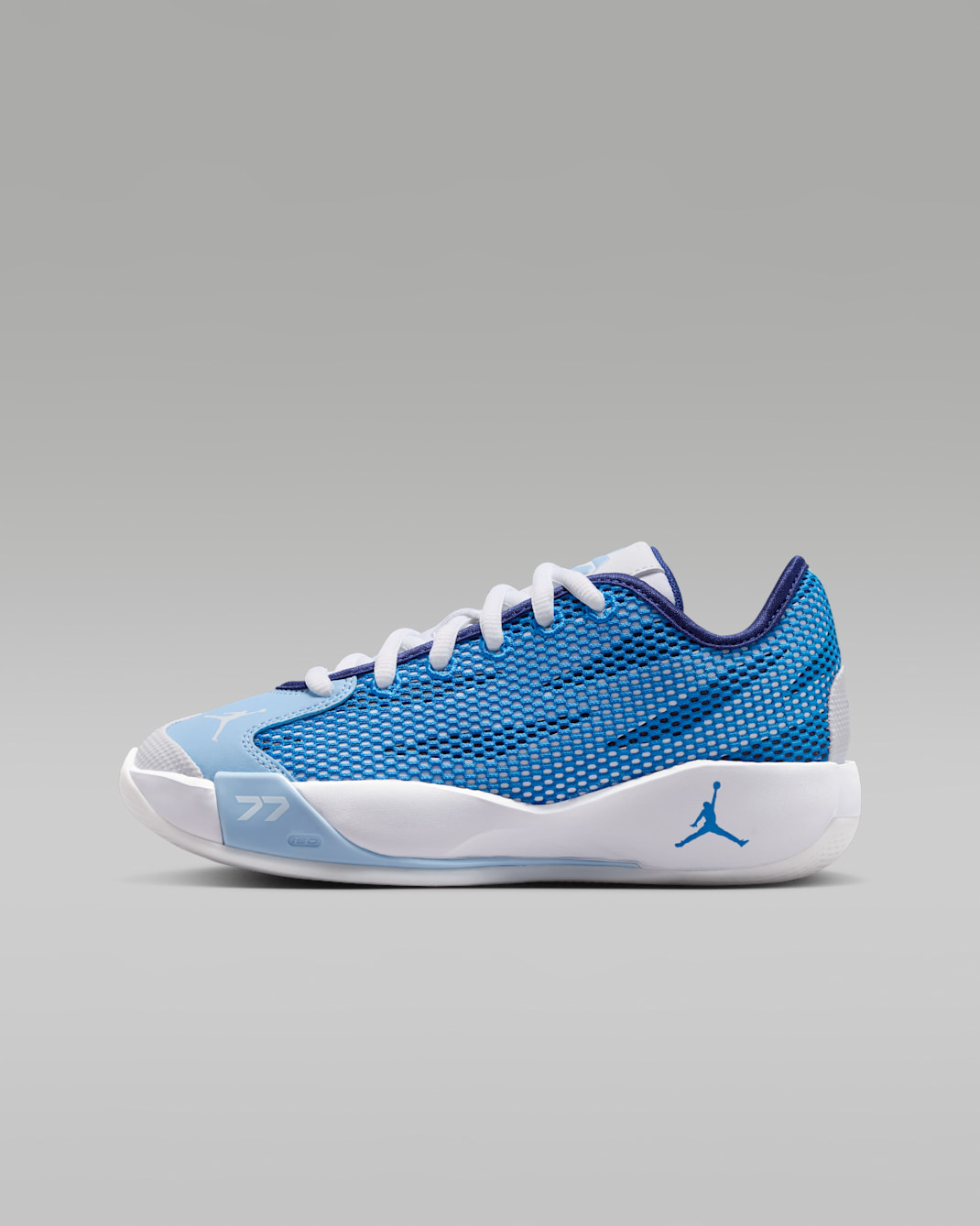 Luka 77 Big Kids' Basketball Shoes - White/Signal Blue/Deep Royal/Psychic Blue