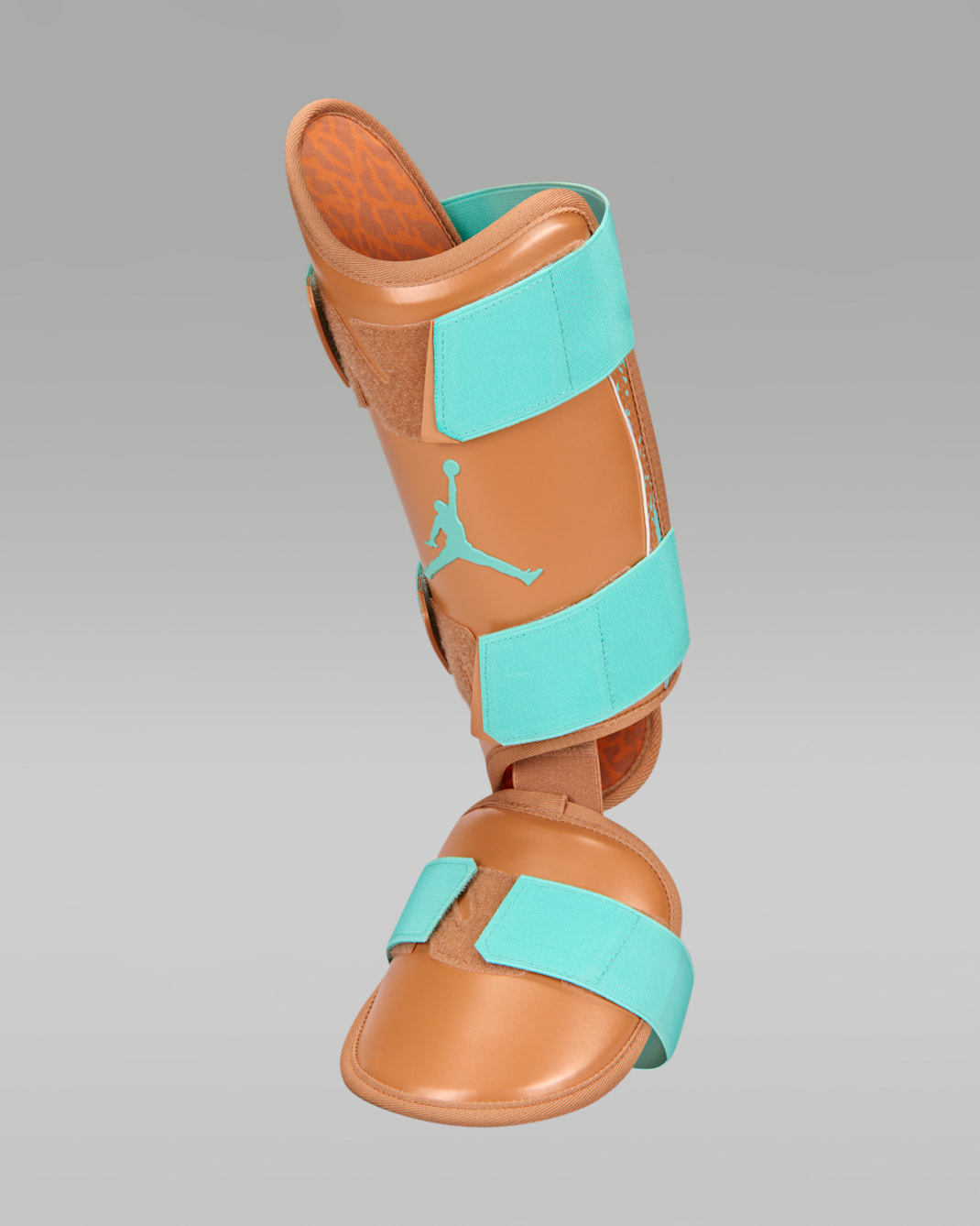 Jordan Fly Baseball Batter's Leg Guard (Right-Handed Hitter) - Metallic Copper/Russet/Hyper Turquoise