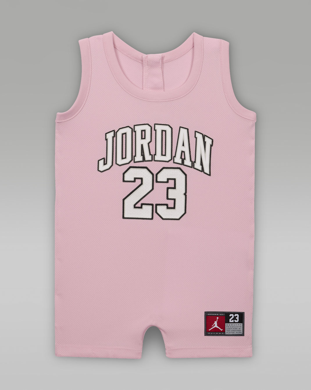 Jordan Baby (0-9M) Jumpman 23 Jersey Romper - Pink Foam