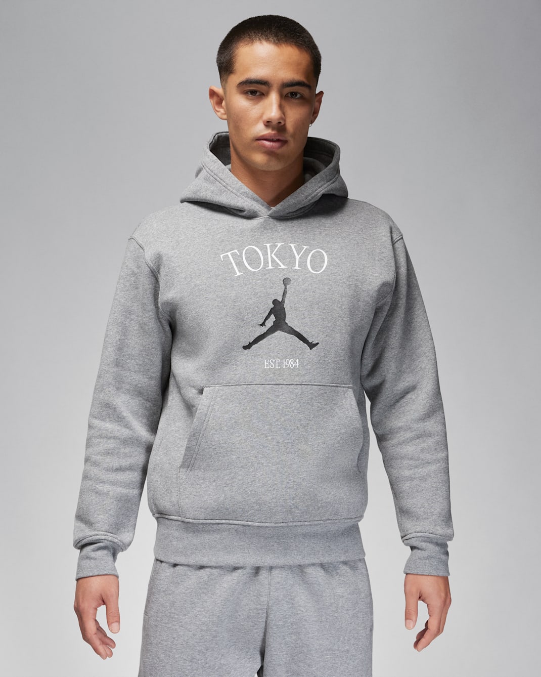 Jordan Men's Tokyo Pullover Hoodie - Carbon Heather