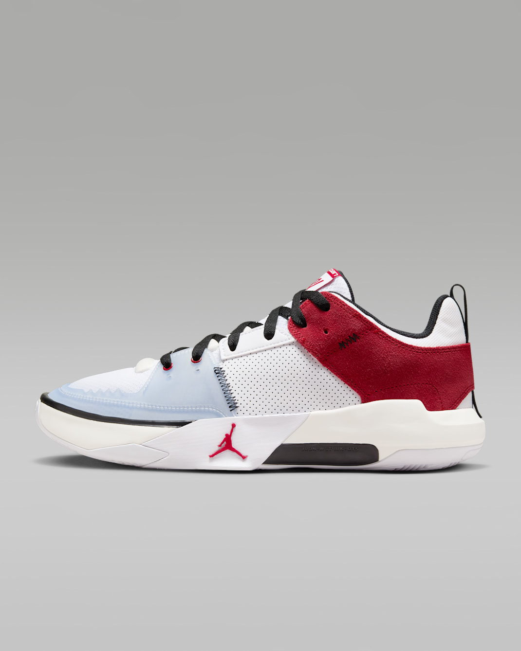 Jordan One Take 5 PF Men's Shoes - White/Sail/Black/Gym Red