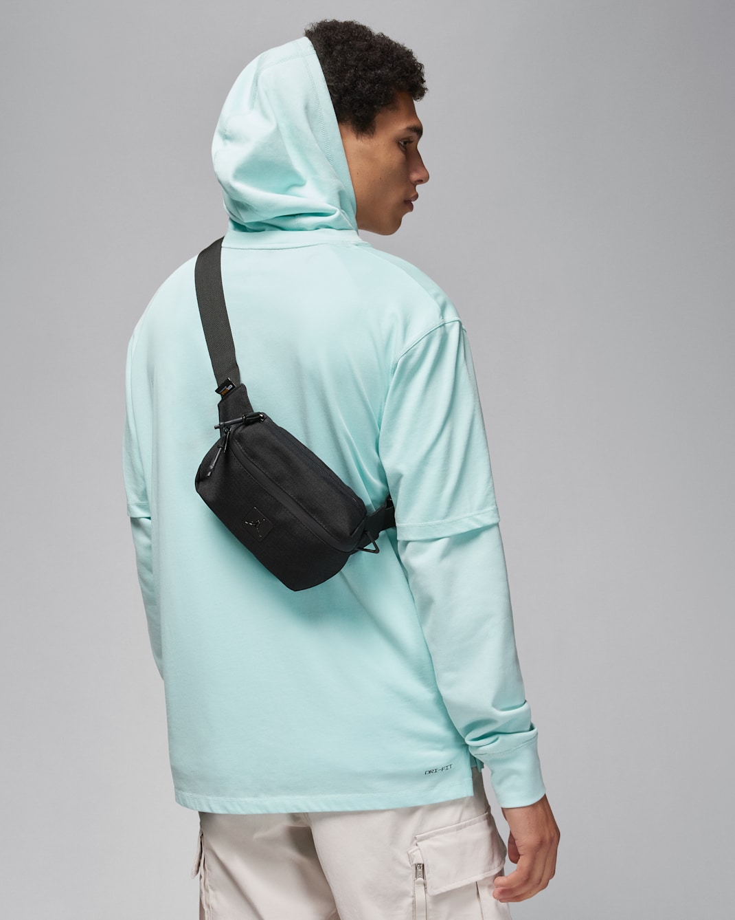Jordan Franchise Crossbody Bag (2L) - Black