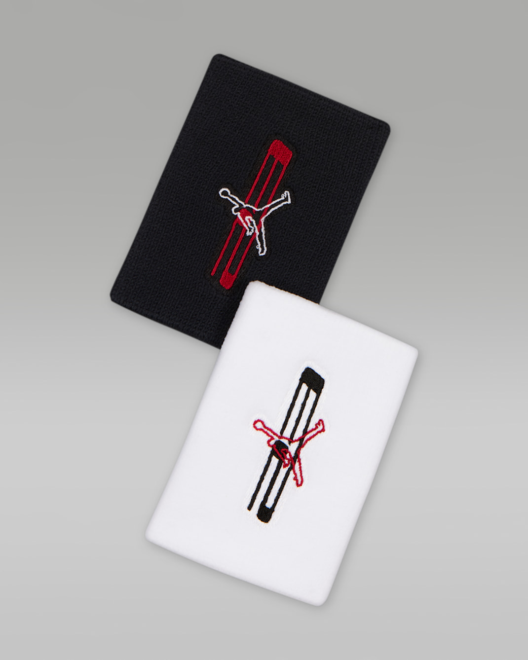 Svettband Jordan Jumpman Nike Dri-FIT - Svart/Vit/Gym Red