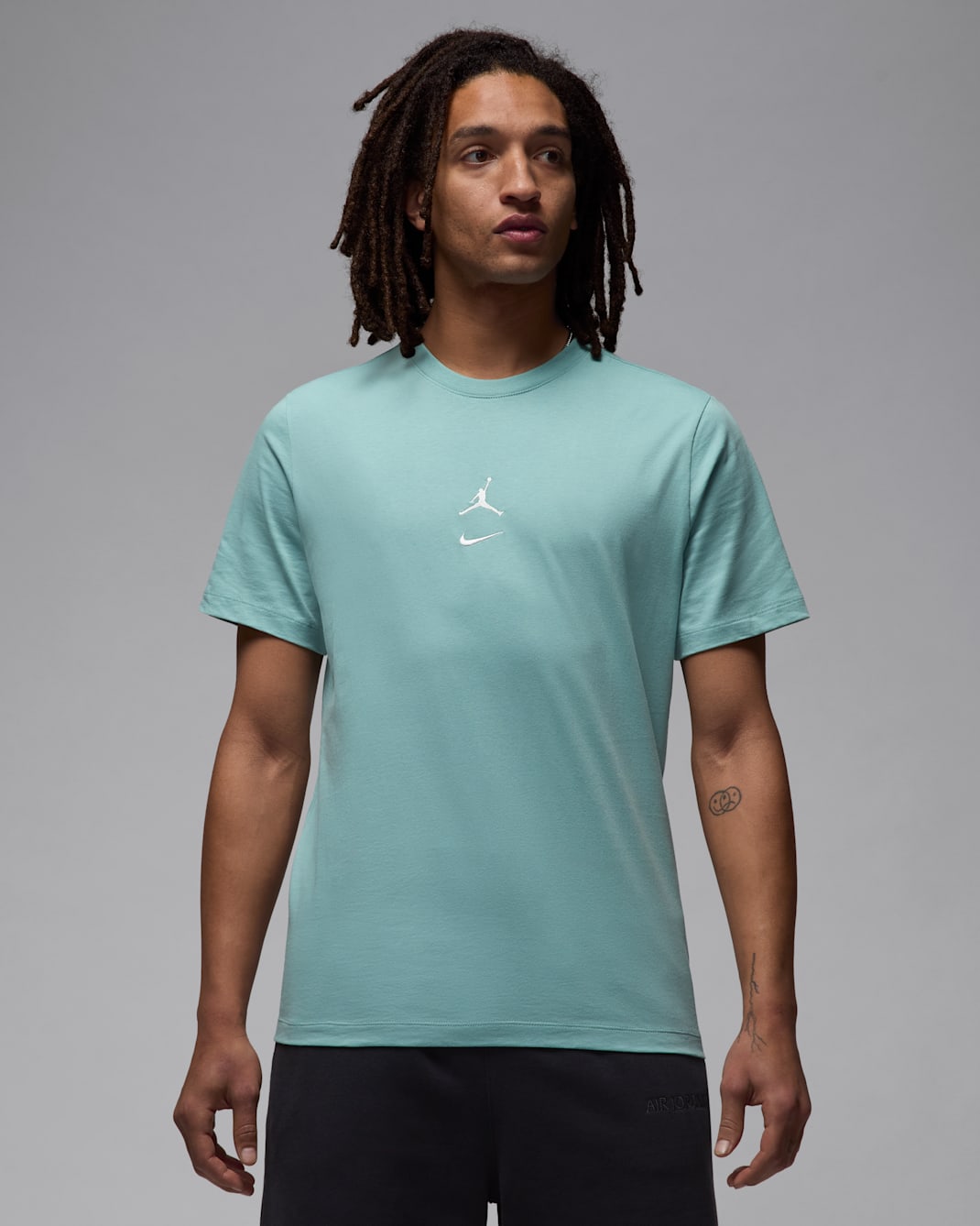 Jordan MVP 男款 Jumpman T 恤 - Mineral/黑色/Sail