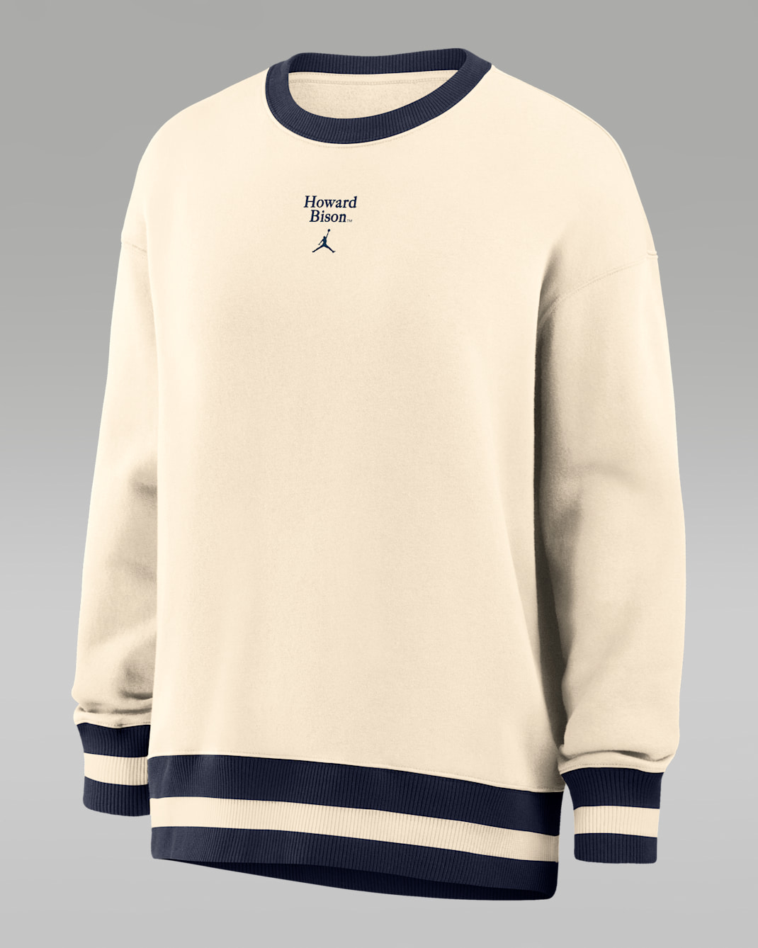 Nike College (Howard University) Women's Phoenix Fleece Oversized Sweatshirt