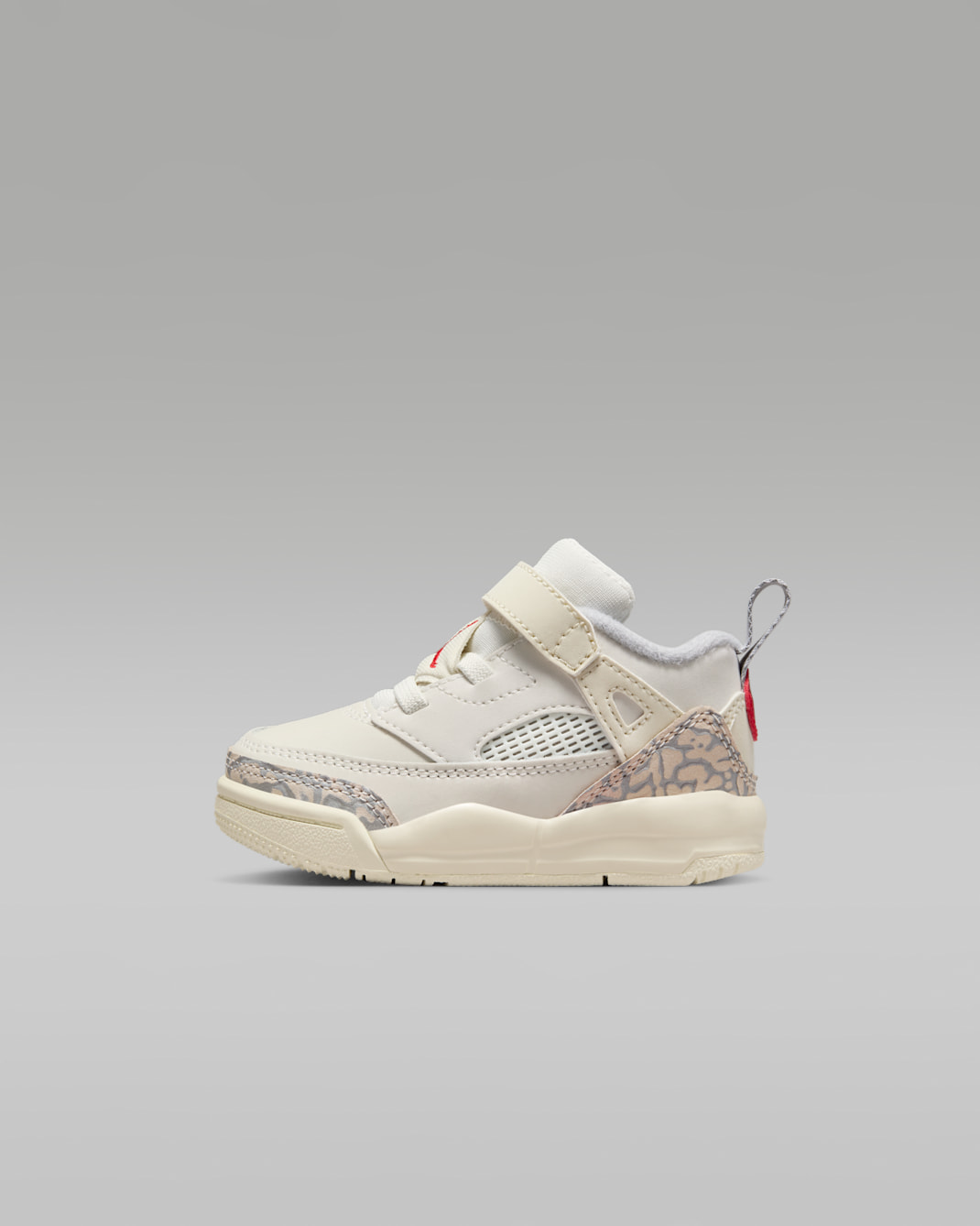 Jordan Spizike Low Baby/Toddler Shoes - Sail/Coconut Milk/Sandstone/University Red