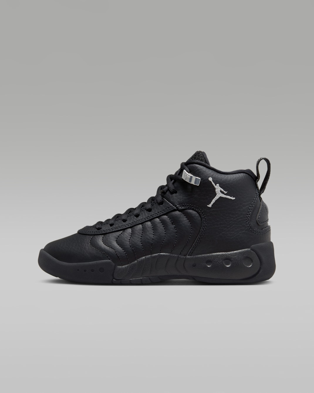 Calzado para niños talla grande Jordan Jumpman Pro - Negro/Plata metalizado/Blanco