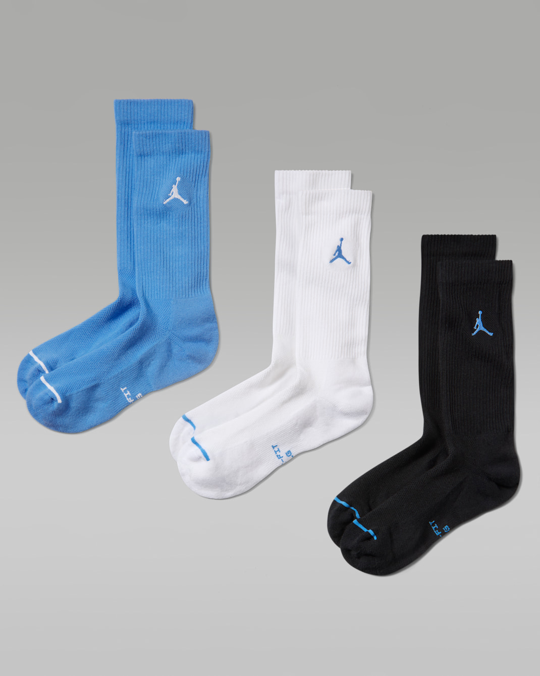 Chaussettes mi-mollet Jordan Everyday (3 paires) - Multicolore