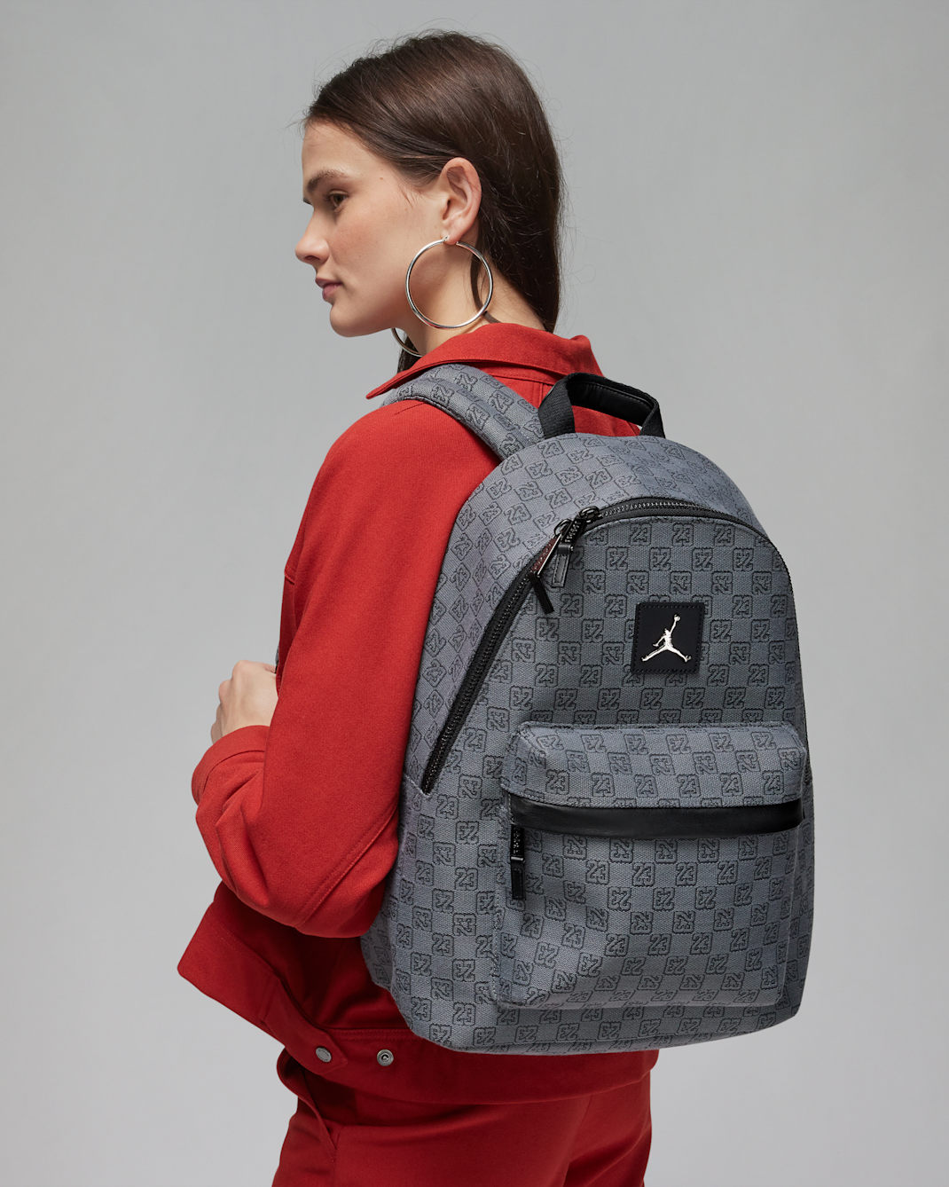Jordan Monogram Backpack (25L) - Dark Smoke Grey