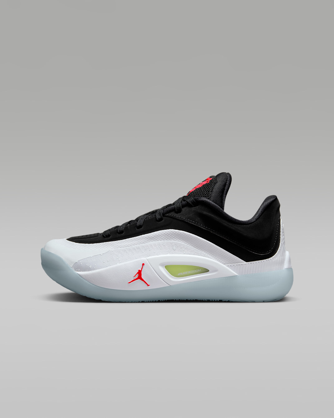 자이언 4 주니어 농구화 - 화이트/블랙/볼트/브라이트 크림슨