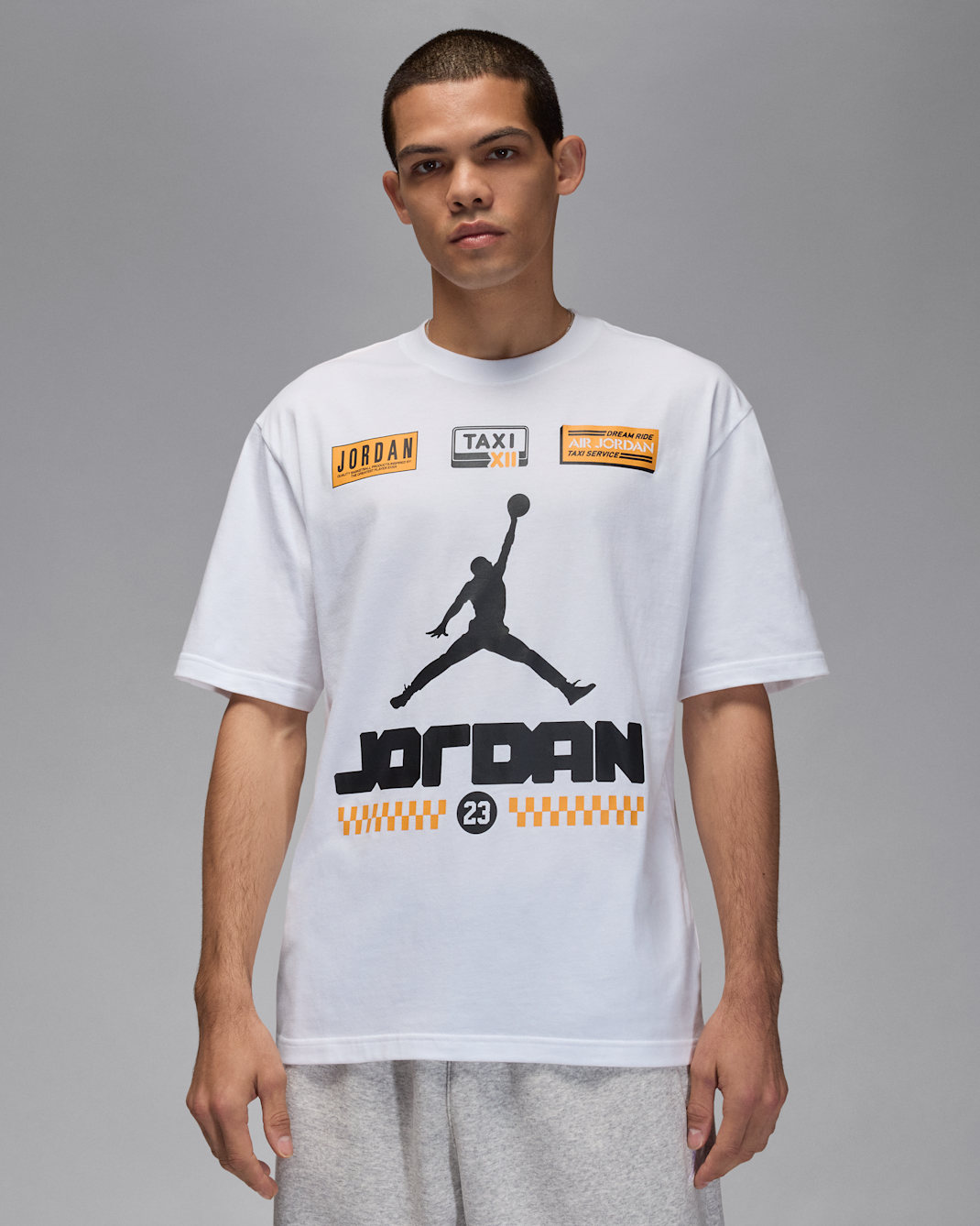 Jordan AJ12 "Taxi" Men's T-Shirt - White
