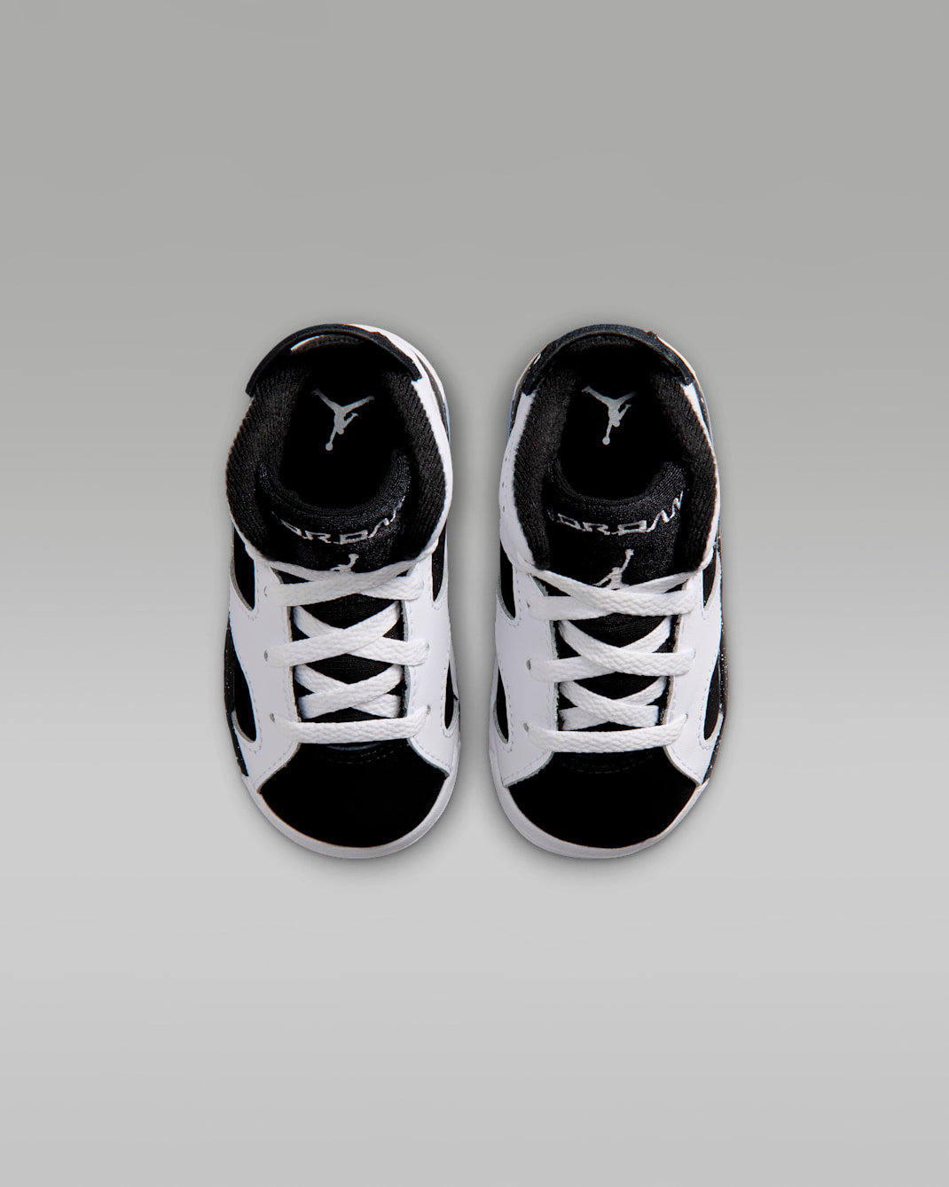 Jordan 6 Retro "Black and White" Baby/Toddler Shoes
