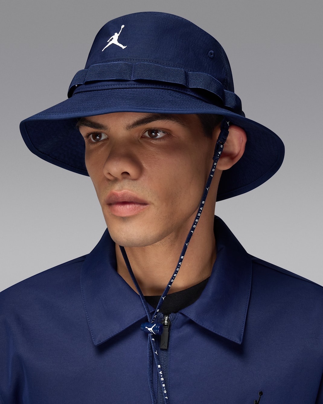 Gorro tipo pescador Jordan Apex - Azul vacío/Vela