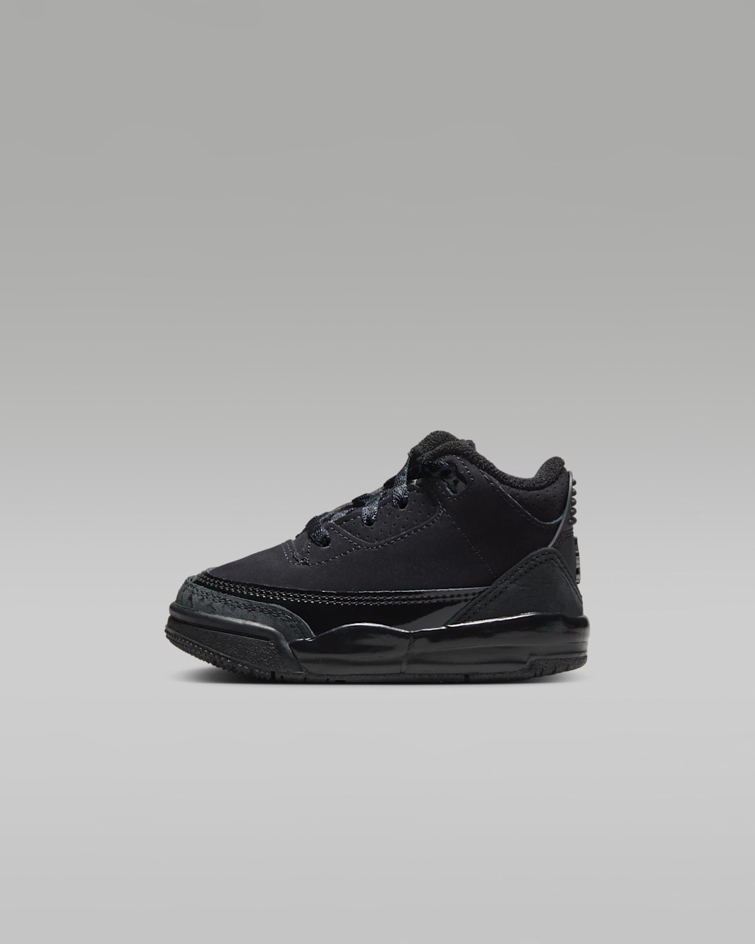 Jordan 3 Retro "Black Cat" Sabatilles - Nadó i infant - Negre/Blanc/Dark Charcoal
