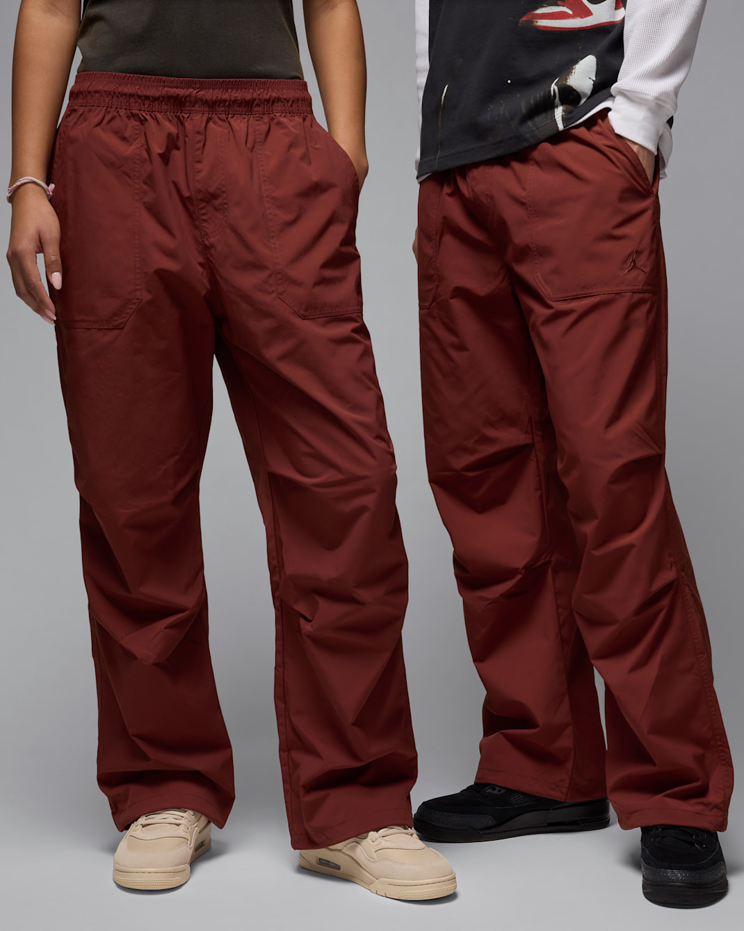 Jordan Essentials Men's Woven Trousers - Dark Pony
