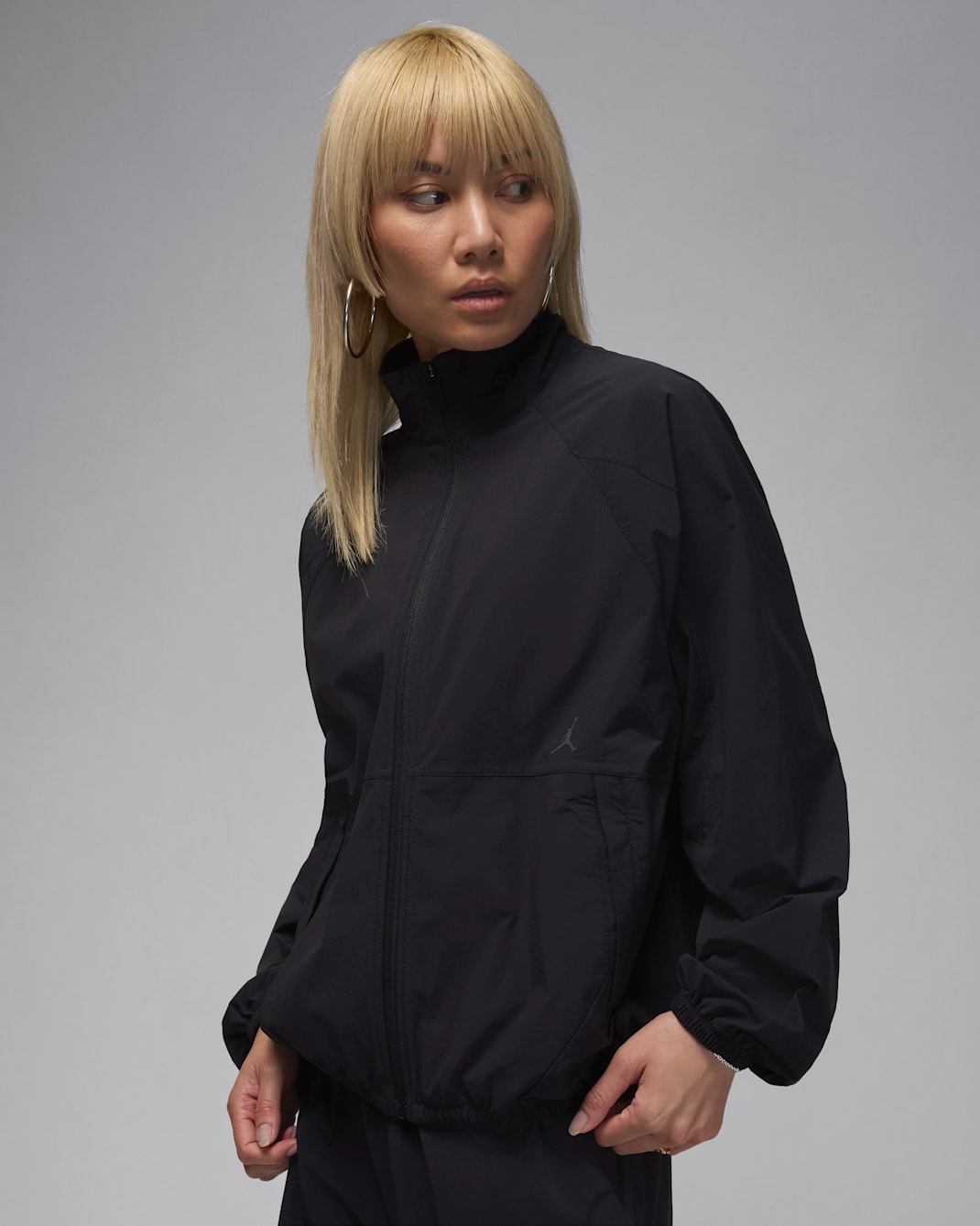 Jordan Sport Women's Dri-FIT Tunnel Jacket - Black/Dark Shadow
