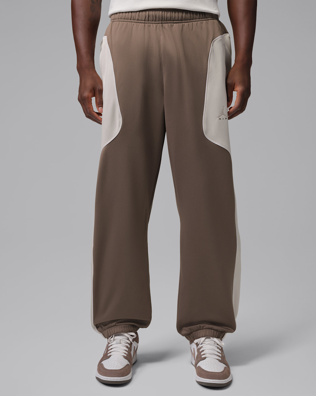 Jordan Brooklyn Men's Tracksuit Bottoms - Palomino/Light Bone