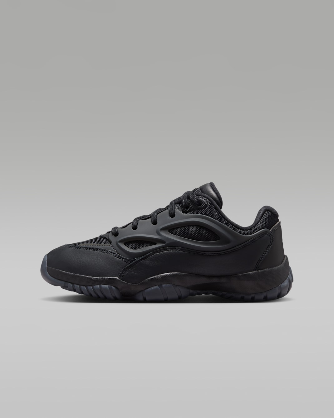 Jordan DMSN 95 Big Kids' Shoes - Black/Dark Smoke Grey