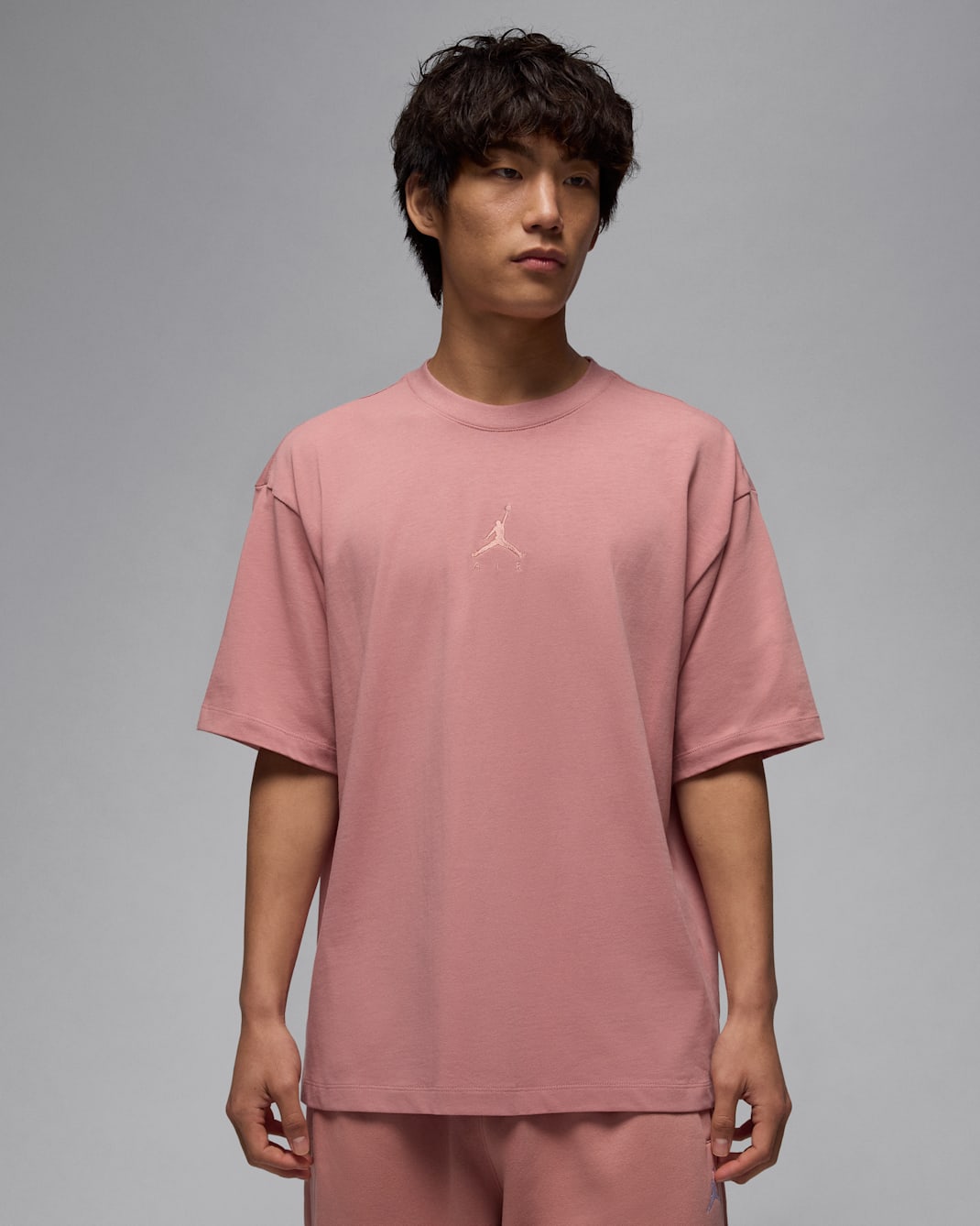 Playera oversized para hombre Jordan Flight Essentials - Rosa óxido/Rosa óxido