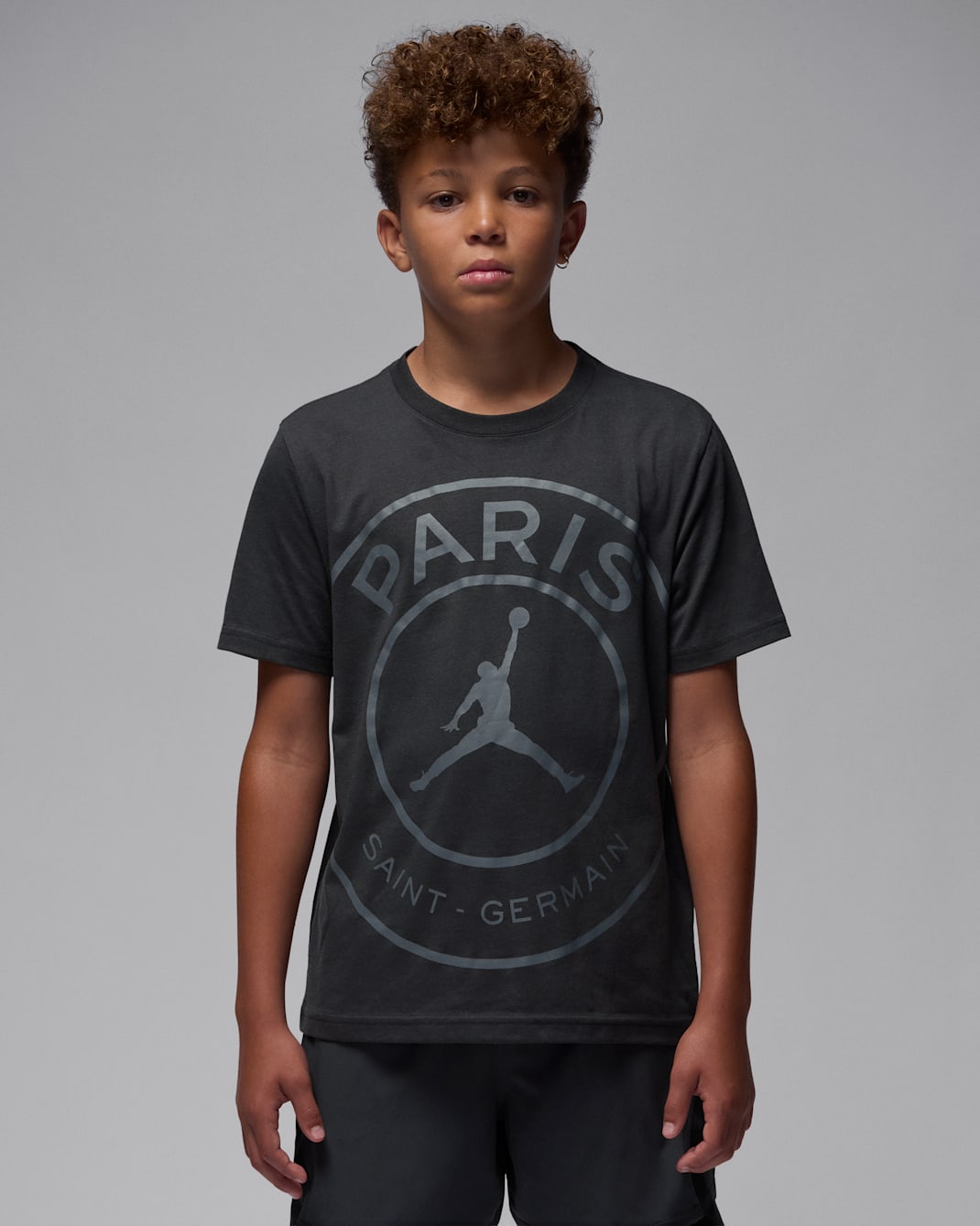 Jordan Paris Saint-Germain Older Kids' T-Shirt - Anthracite
