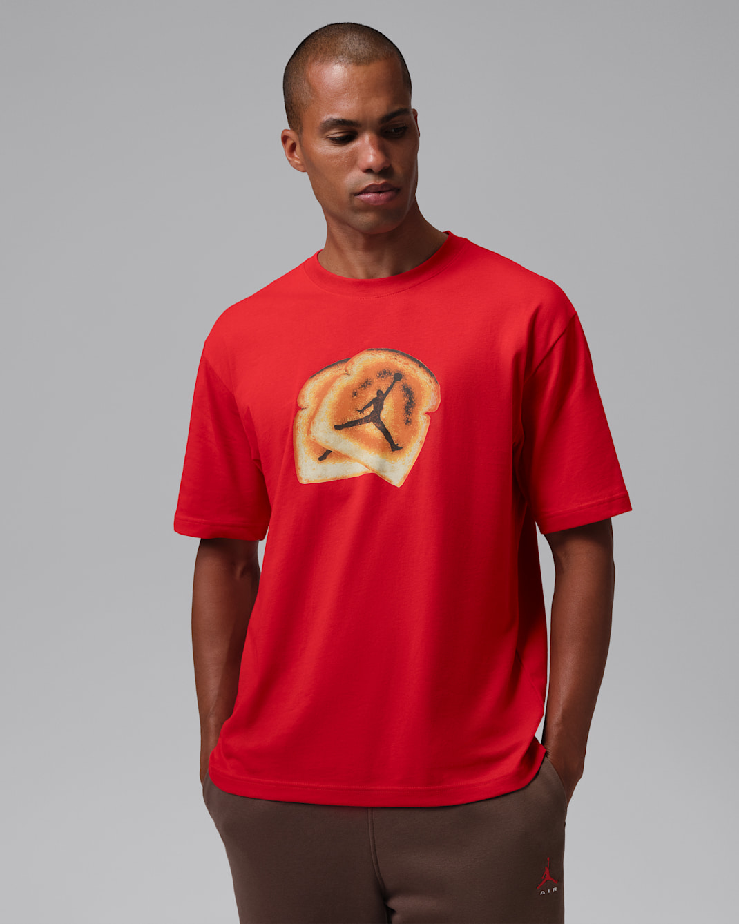 Jordan Brooklyn Men's T-Shirt - Varsity Red