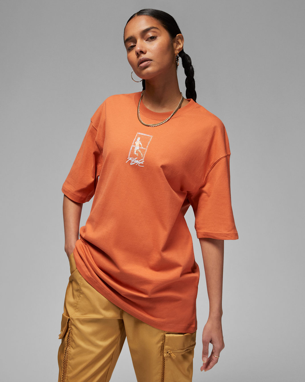 Jordan Flight Women's T-Shirt - Light Sienna