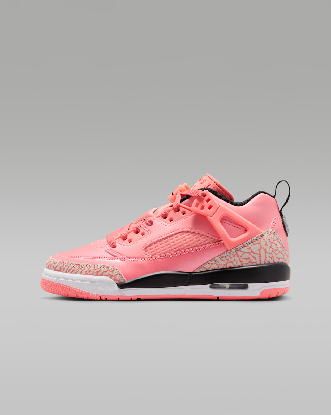 Jordan Spizike Low Big Kids' Shoes - Pink Gaze/White/Black/Pink Gaze