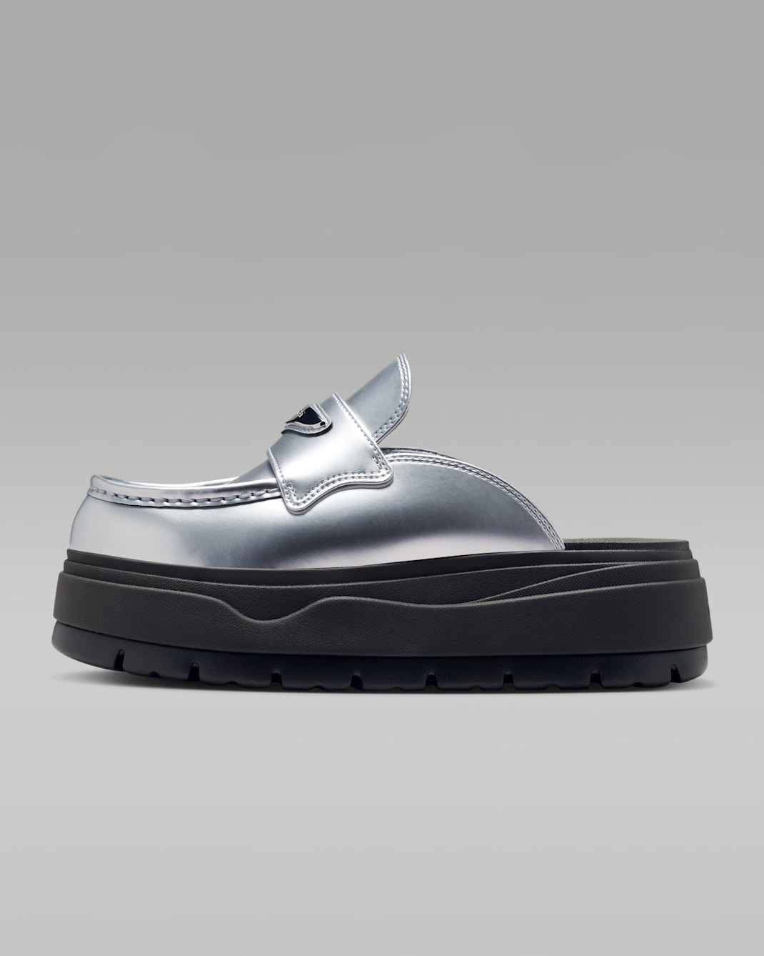 Sko Air Jordan Mule SE för kvinnor - Metallic Silver/Shadow Brown/Wolf Grey/Metallic Silver