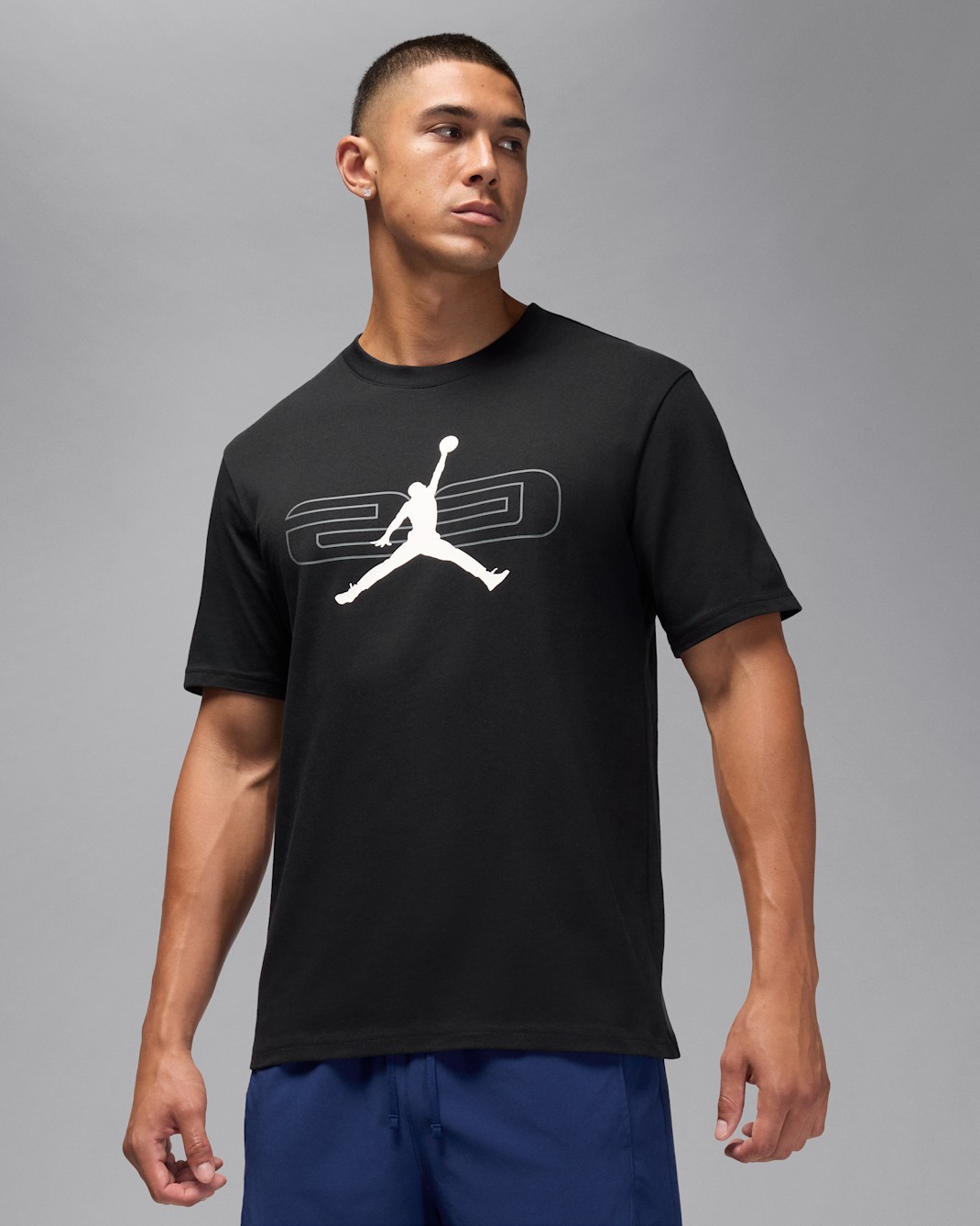 Jordan Sport Men's T-Shirt - Black/White