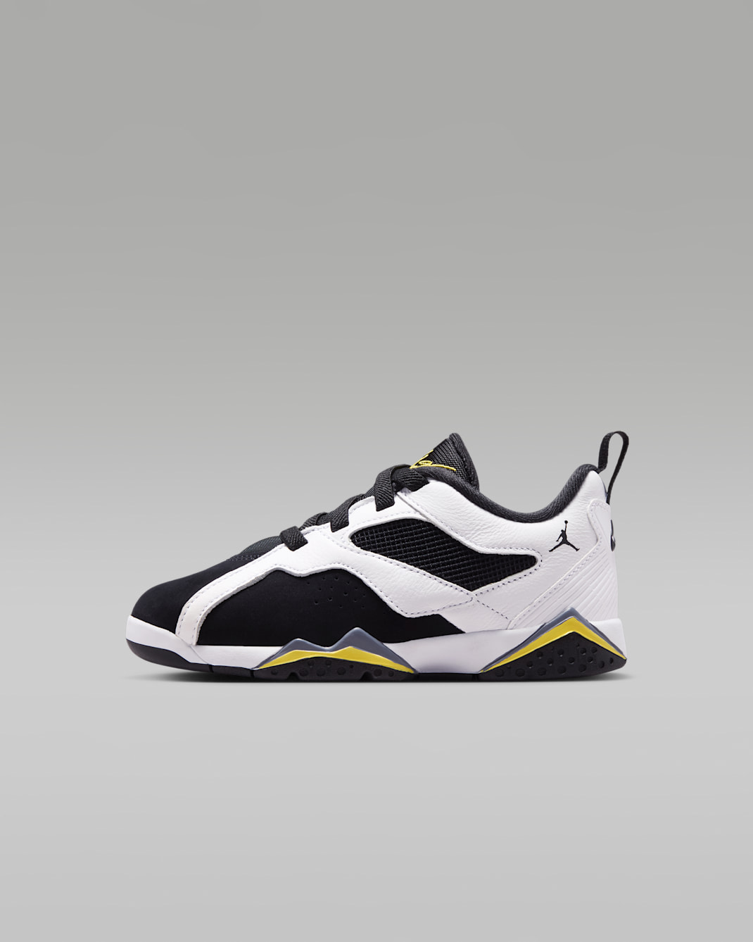 Chaussure Jordan MVP 92 pour enfant - Blanc/Noir/Dark Blue Grey/Tour Yellow