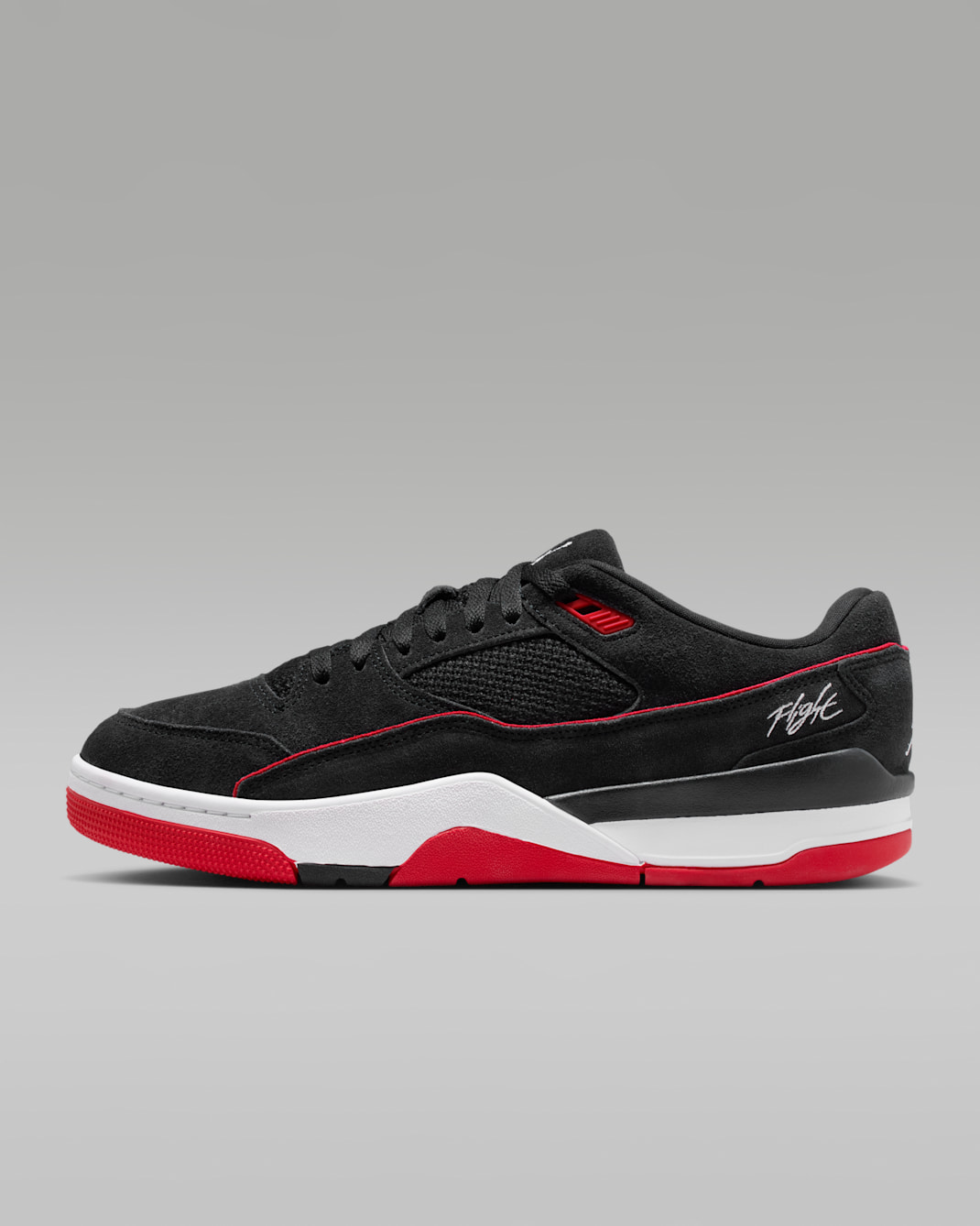 Jordan Flight Court Men's Shoes - Black/University Red/White