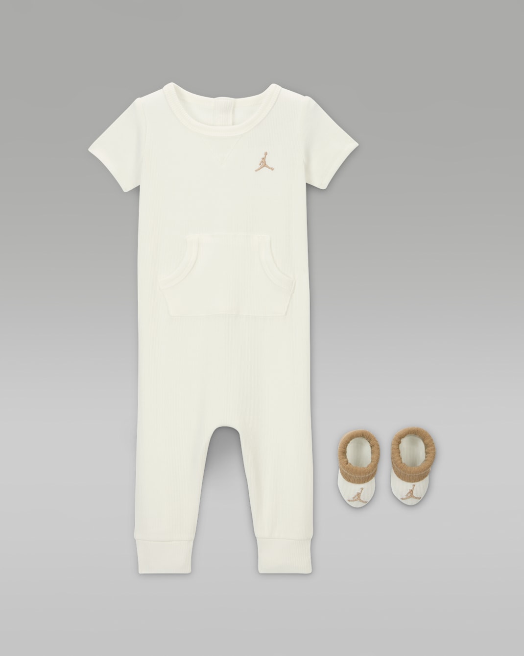 Conjunto de mono de manga corta de dos piezas Essential para bebé Jordan - Vela
