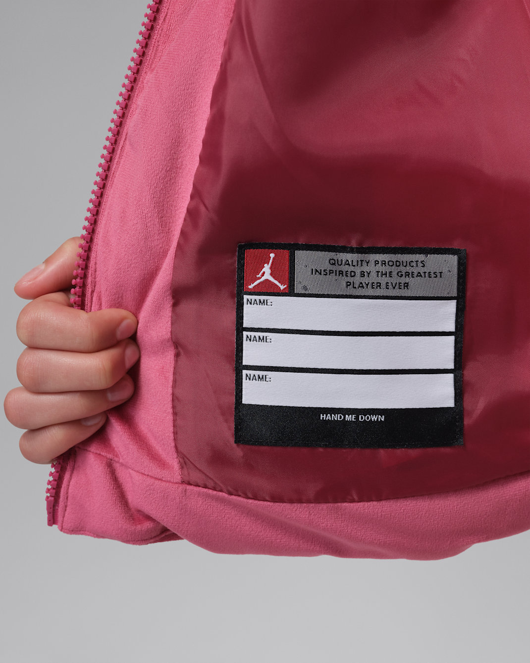 Jordan Big Kids' Velvet Puffer Jacket
