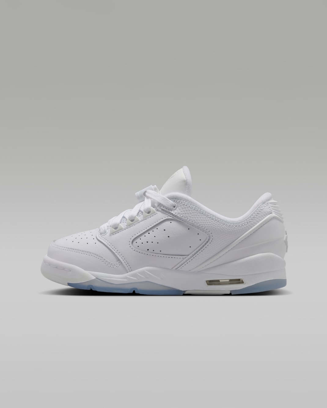 Air Jordan Sixty Plus Low Big Kids' Shoes - White/Black/Pure Platinum