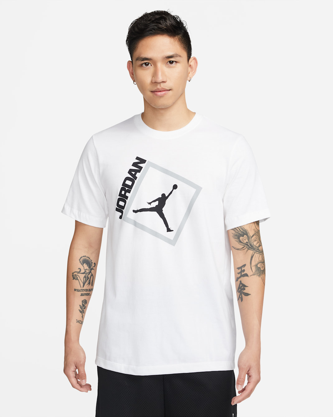 Jordan Jumpman Box Men's Short-Sleeve T-Shirt - White/Black