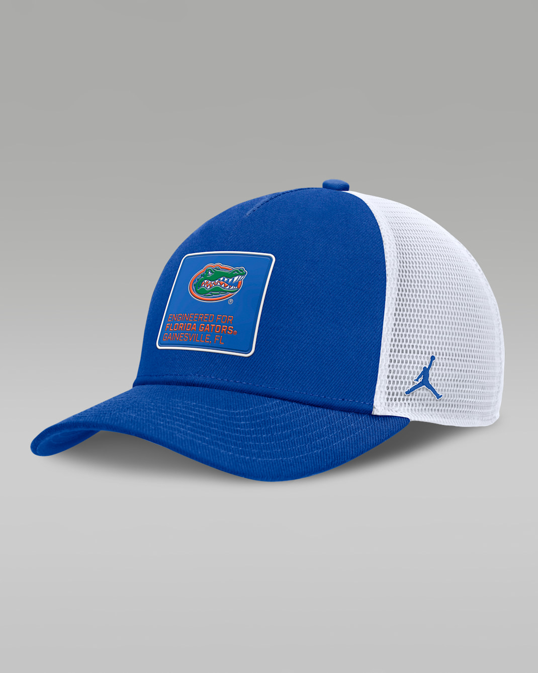 Florida On-Field Rise Engineered Men's Jordan Brand College Trucker Adjustable Hat - Royal
