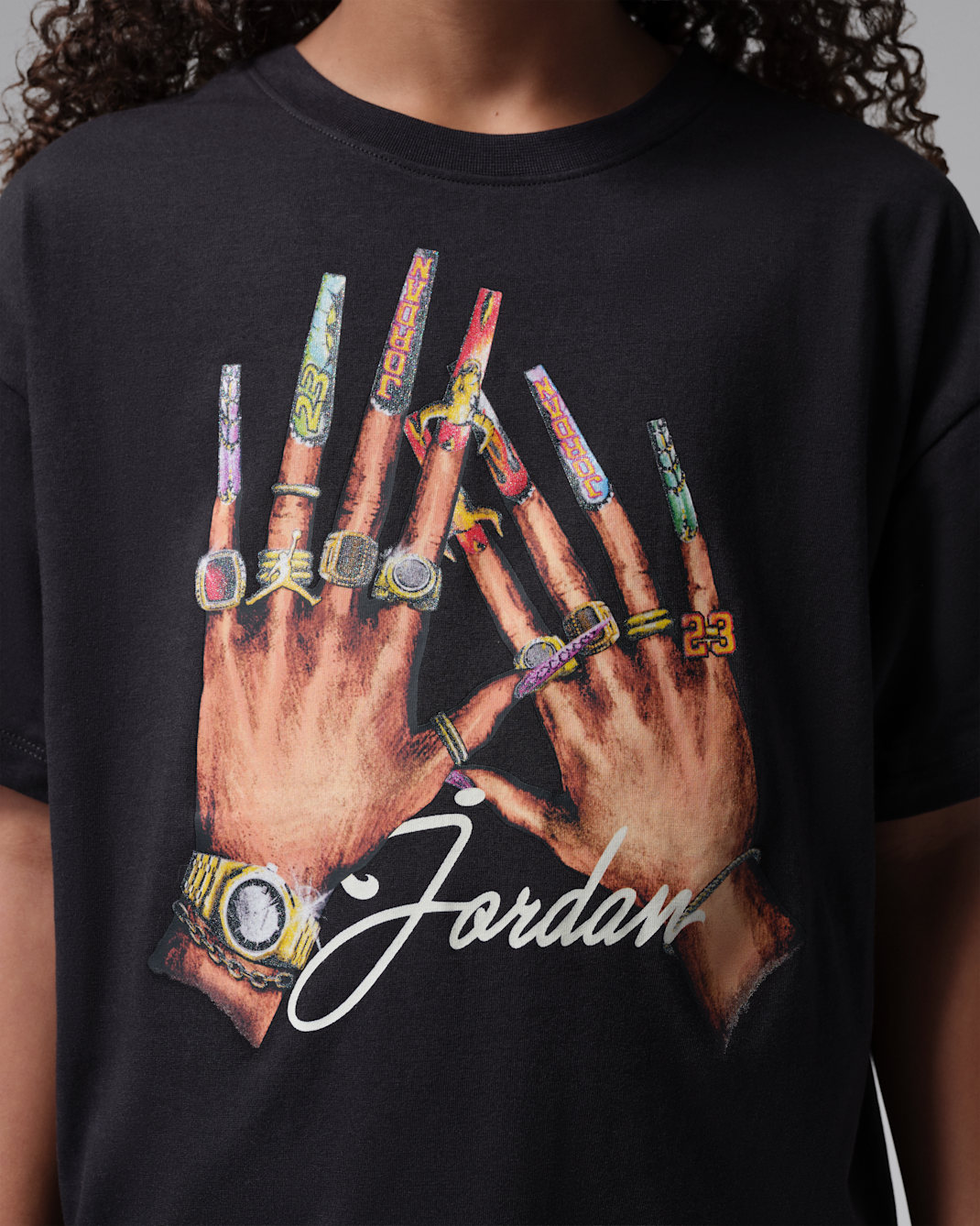Jordan Big Kids' Nails T-Shirt
