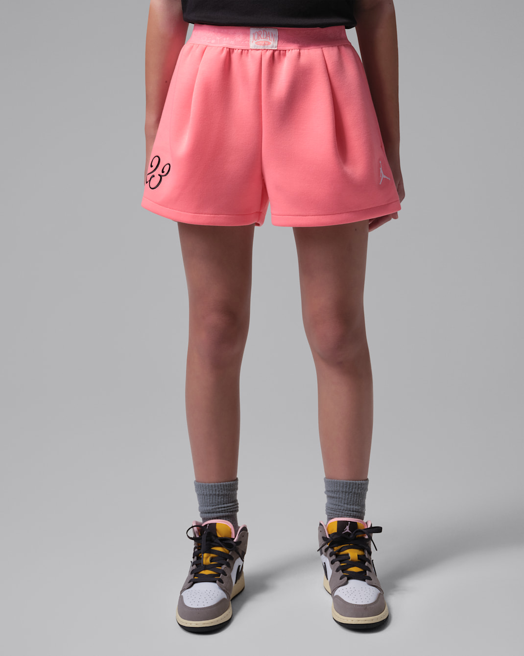 Jordan Big Kids' Flower of Friendship Shorts - Pink