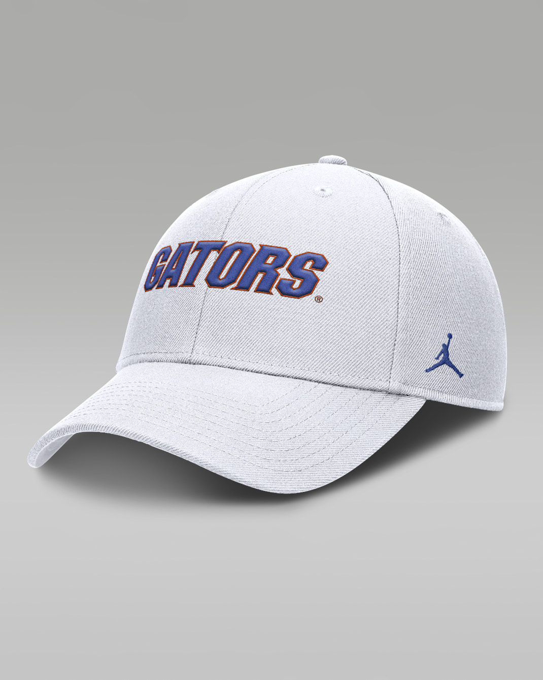 Florida On-Field Rise Gameday Men's Jordan Brand Dri-FIT College Trucker Adjustable Hat - White
