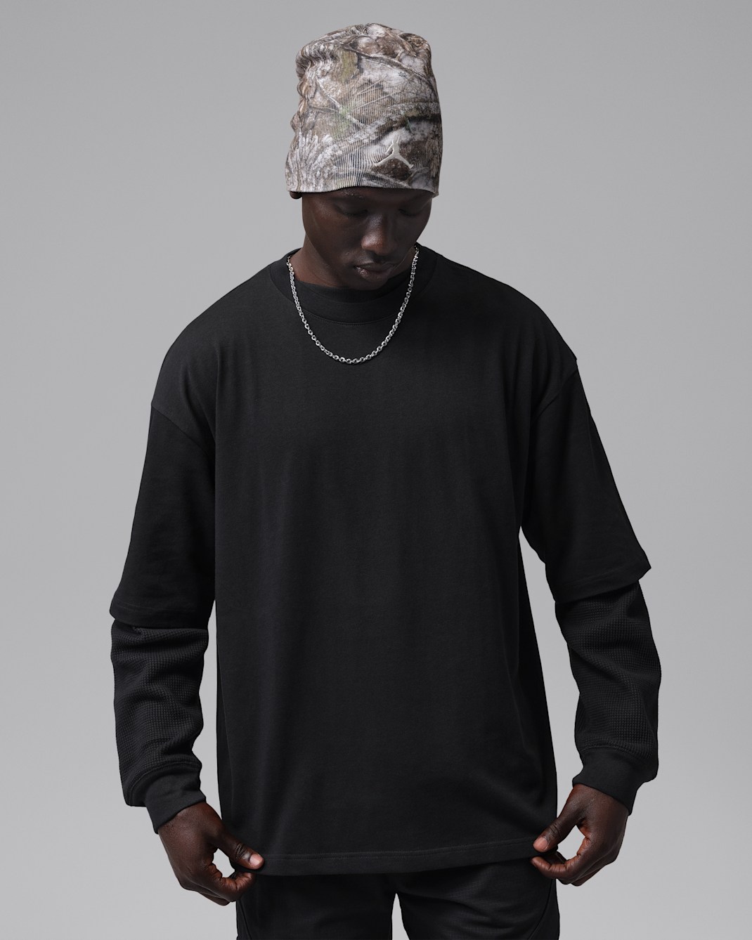 Jordan Men's Oversized T-Shirt - Black