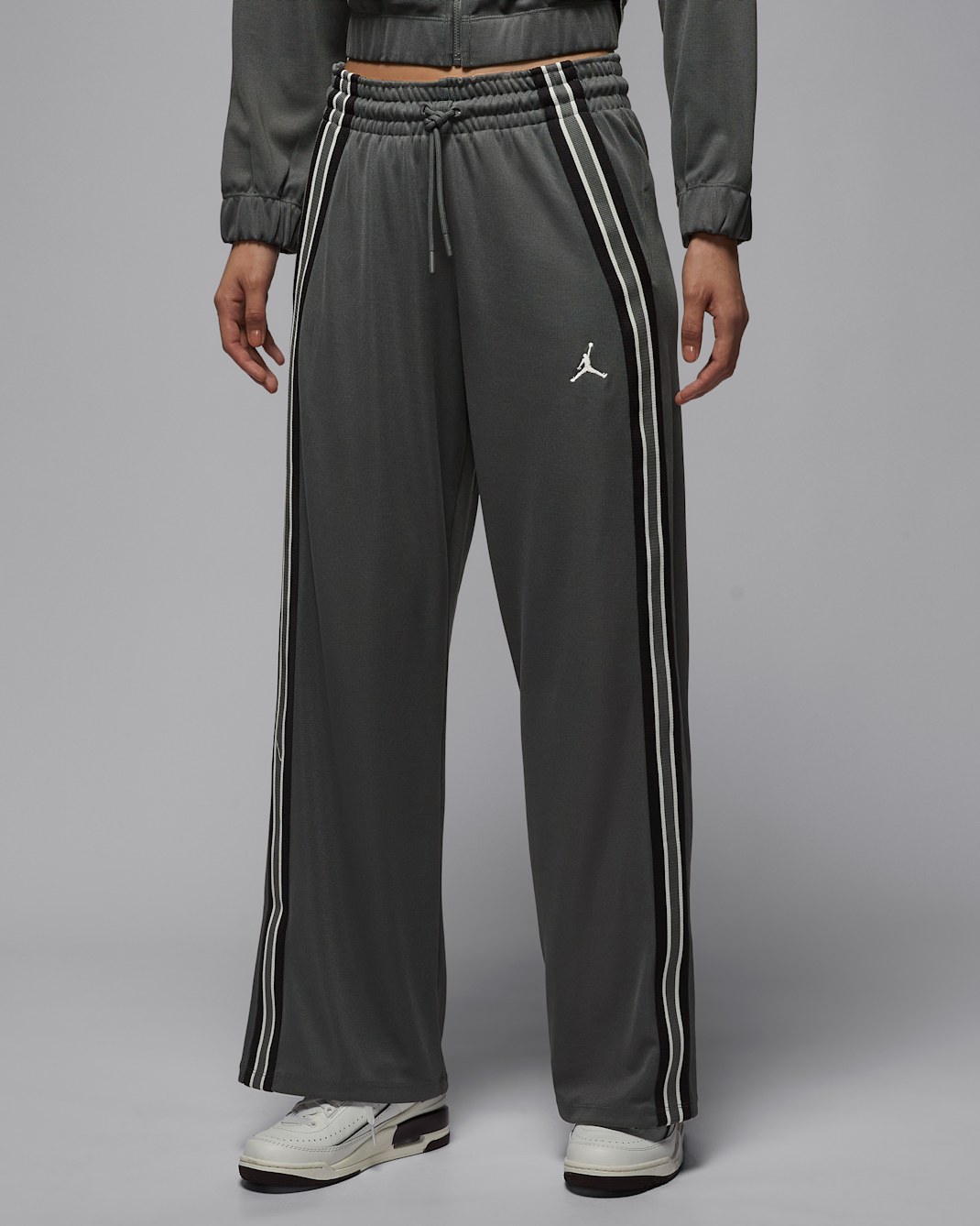 Jordan Brooklyn Women's Track Pants - Iron Grey/Black/Sail/Sail