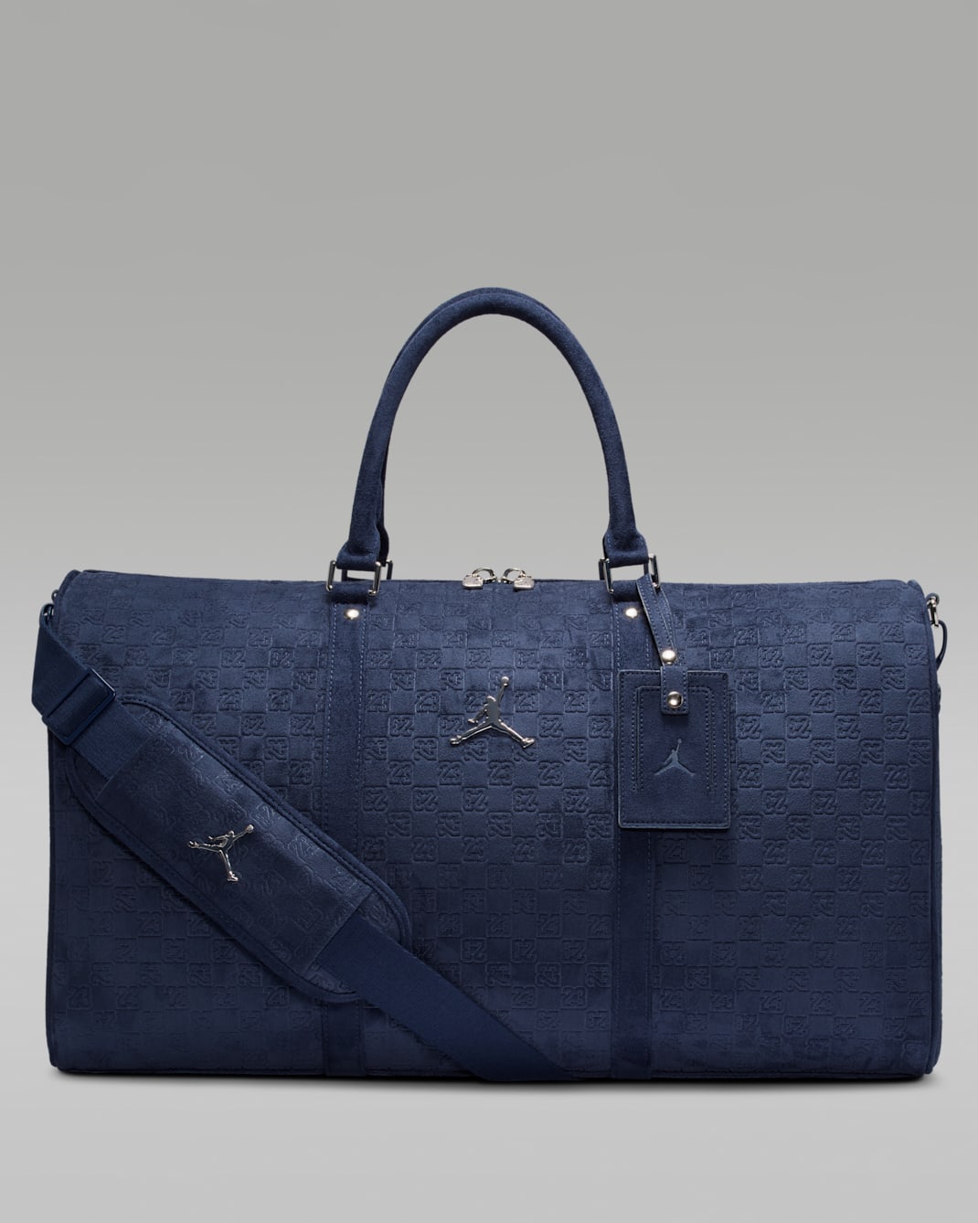 Sac de sport Jordan Suede Monogram (40 L) - Midnight Navy