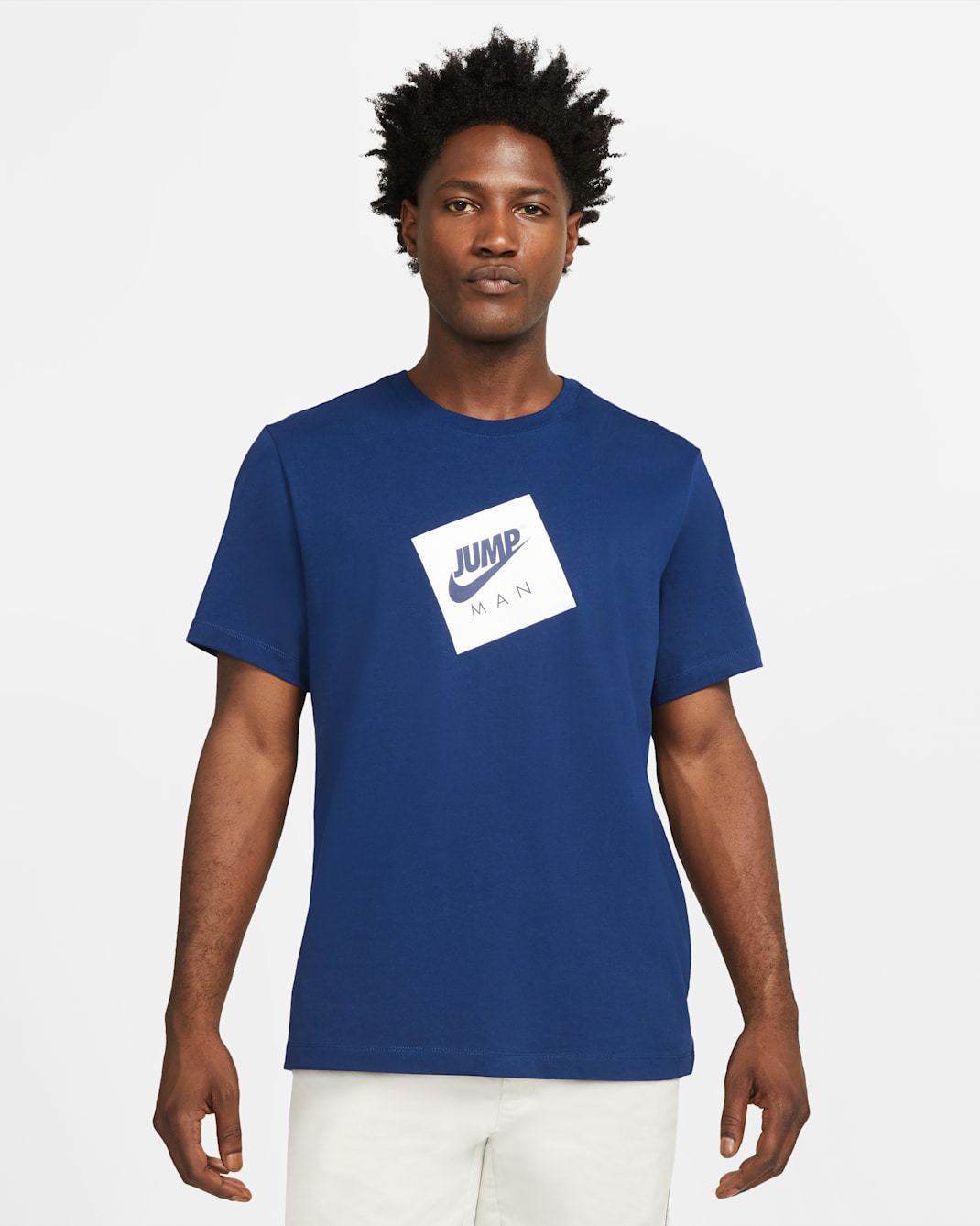 Jordan Jumpman Box Men's Short-Sleeve T-Shirt - Blue Void/White