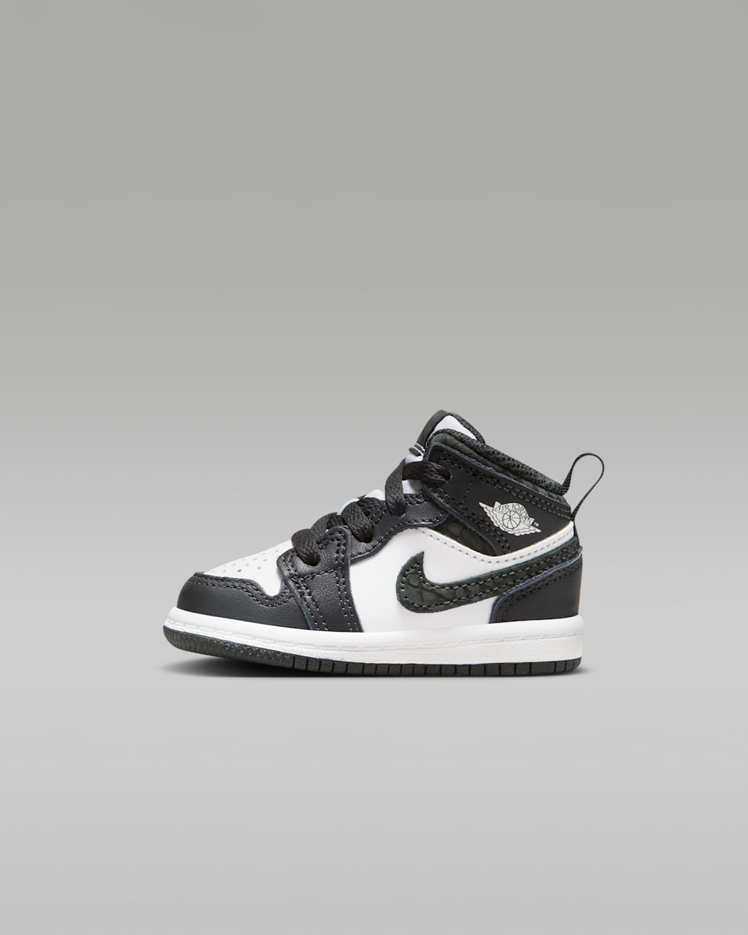 Jordan 1 Mid SE Schuh für Babys und Kleinkinder - Off Noir/Weiß/Schwarz/Schwarz